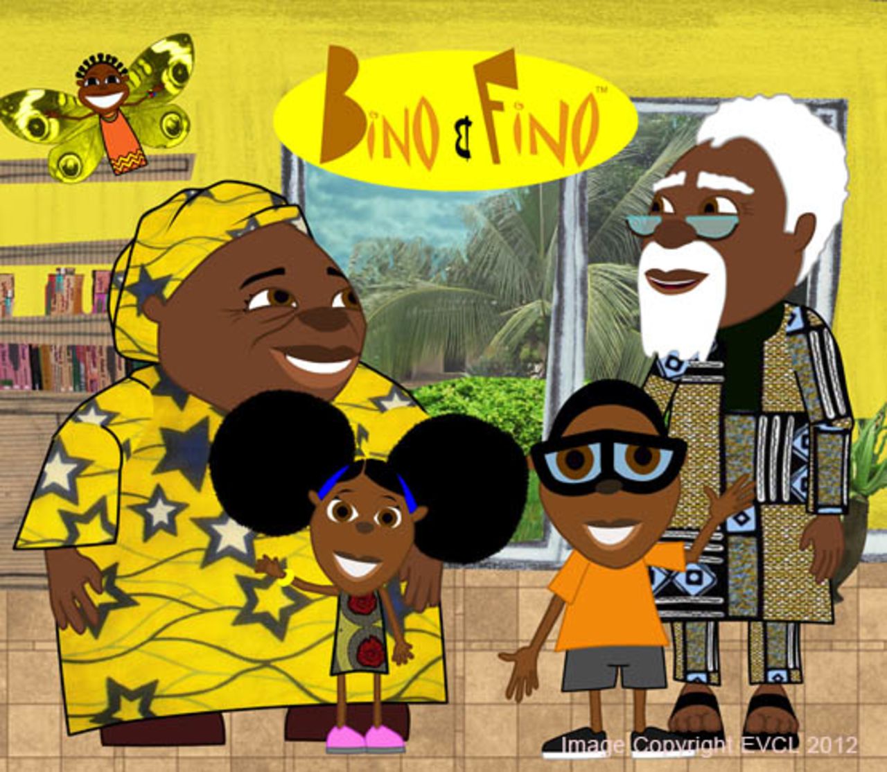 The cartoon aims to teach children about African history, languages and culture.