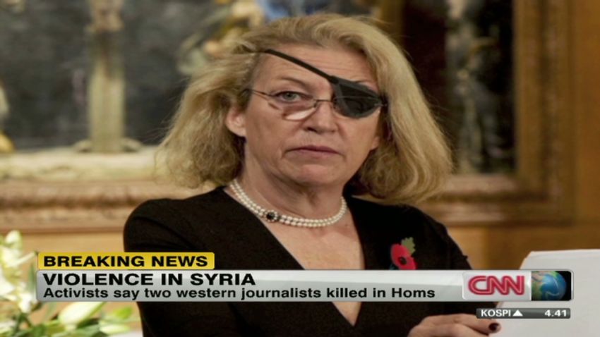 Western Journalists Killed In Syrian Violence Cnn 