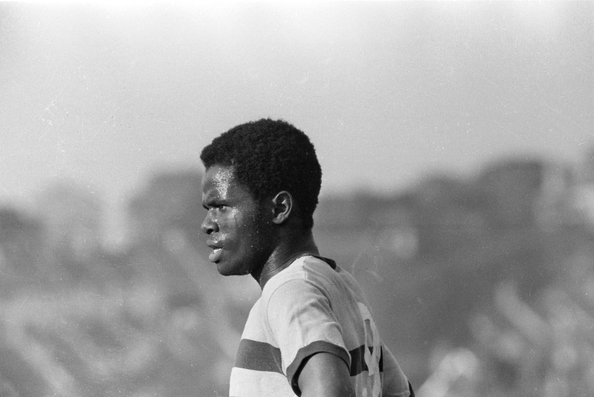 Greenwood was in charge of West Ham at a time when a number of black players featured in the first team. The first was fullback John Charles in 1962, who was followed his brother Clive, Best and Nigerian striker Ade Coker -- pictured here -- who represented the U.S. at international level.