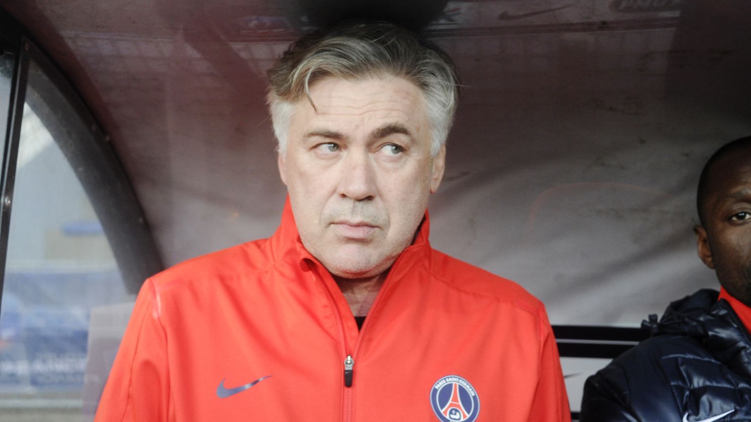 Italian coach Carlo Ancelotti won the English Premier League and FA Cup double as Chelsea manager in 2010.