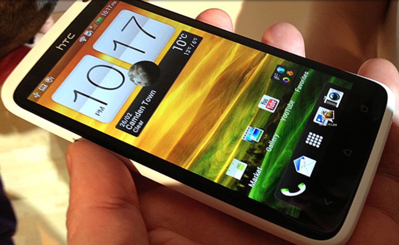 Taiwanese phone giant HTC launched its new One range, featuring toughened Gorilla glass screens.