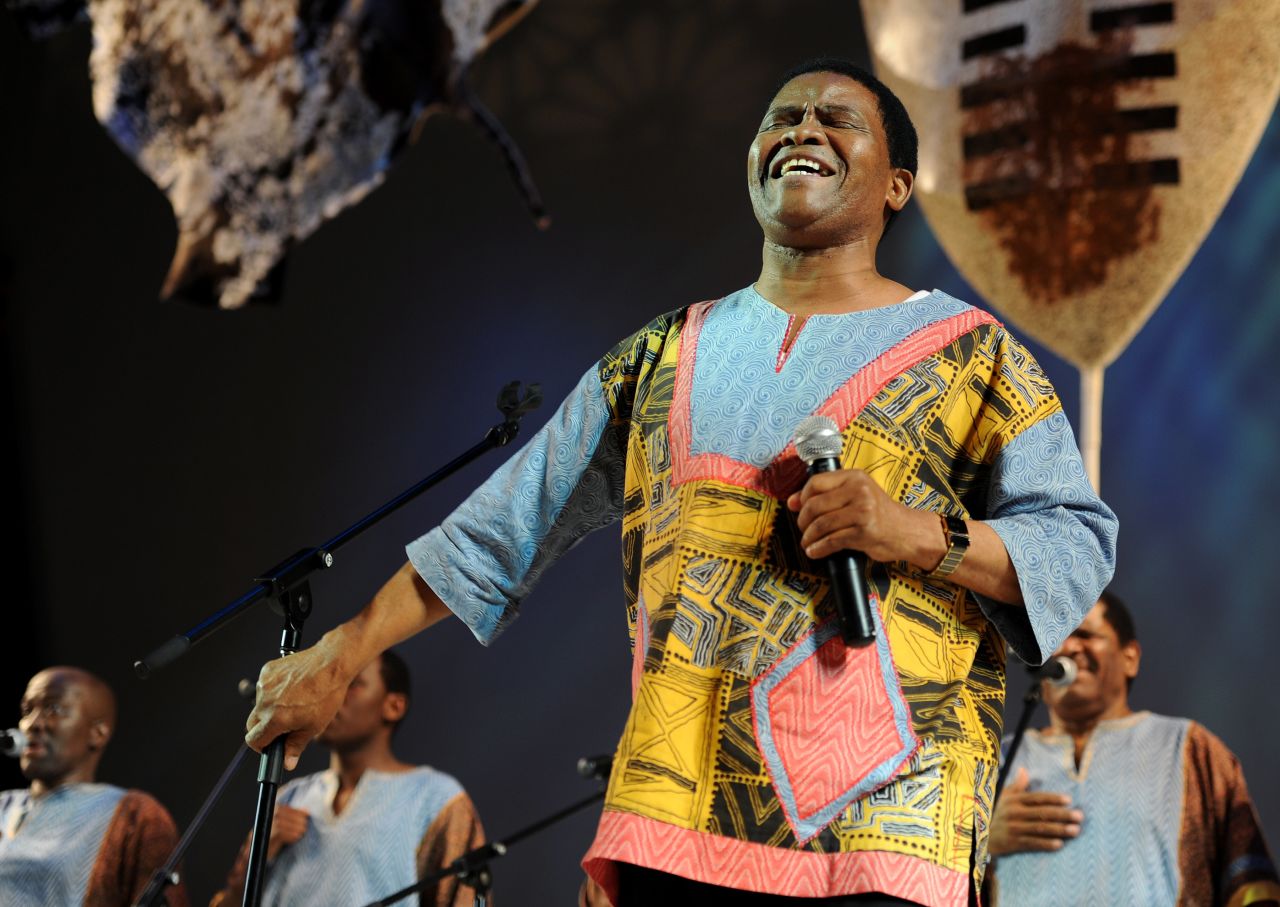 Joseph Shabalala founded Ladysmith Black Mambazo in the early 1960s -- to this day, he is the one of the two remaining original members of the group.