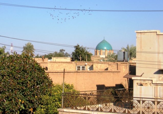 Baghdad is a garden city with many open spaces and courtyards. This photo was taken in the Adhamiya neighborhood in 2006.