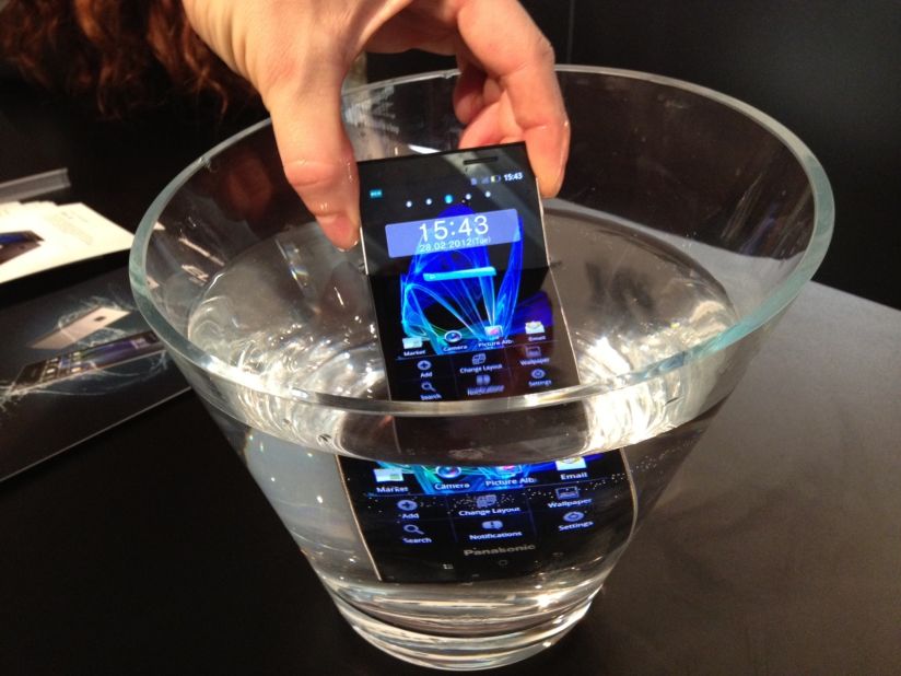 Panasonic's Eluga Power smartphone is among the new breed of waterproof devices.
