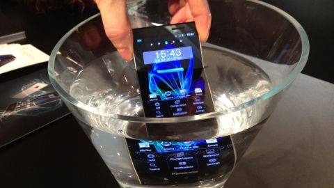 Panasonic's Eluga Power smartphone is among the new breed of waterproof devices.