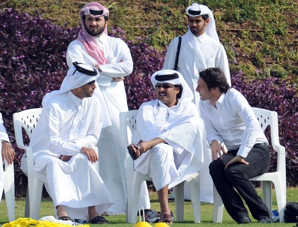 Middle East money has been flowing into European football, with Qatar's Sheikh Tamim Bin Hamad Al Thani plowing millions into French club Paris Saint-Germain.