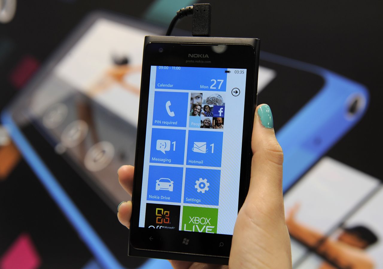 Nokia's Lumia 900 mobile phone
