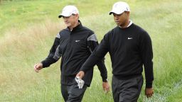 American Tiger Woods won six major championships in six years with swing coach Hank Haney.
