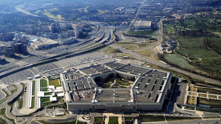 This picture taken 26 December 2011 shows the Pentagon building in Washington, DC.