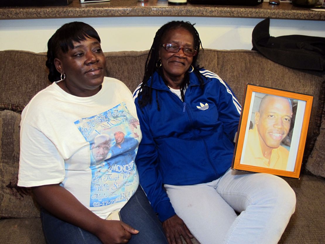 Althea Phillips and her daughter, Yvonne, talk about the death of Althea's fourth son, Lamont. 