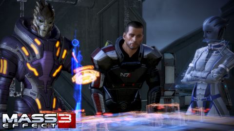 In "Mass Effect 3," the final chapter in a planned trilogy, players must unite the galaxy to recapture Earth from alien invaders.