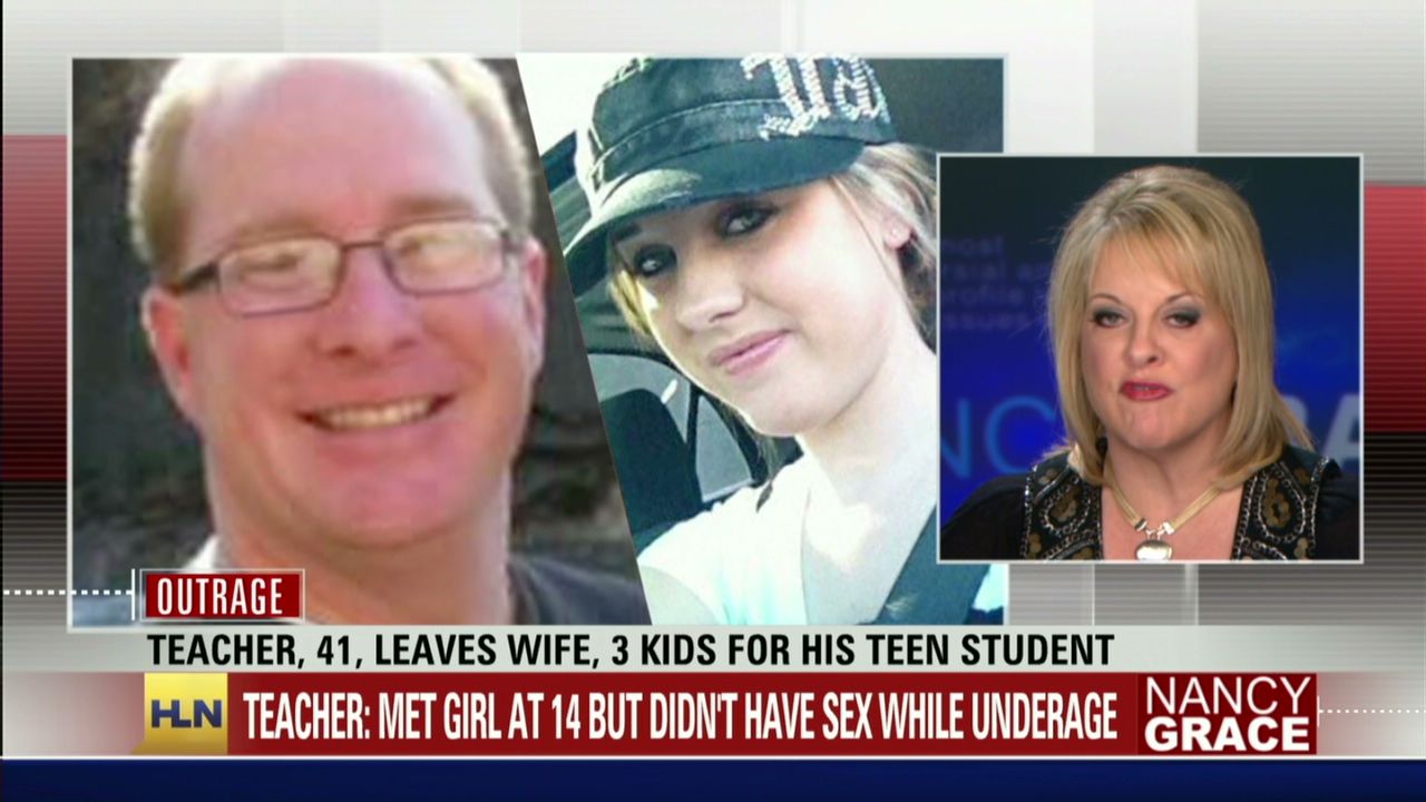 Teacher leaves family for teen student