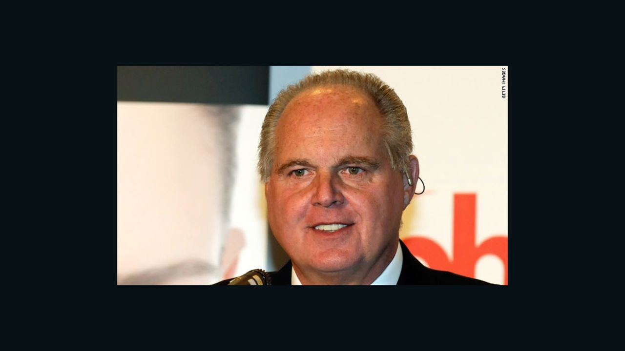 Limbaugh's show is the No. 1 radio talk show in America.