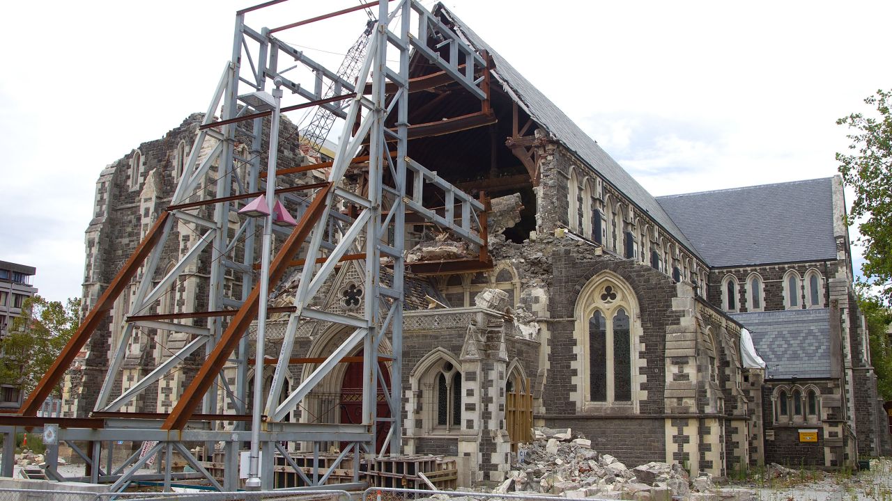 Officials say the 131-year-old Christchurch Cathedral will have to be demolished.