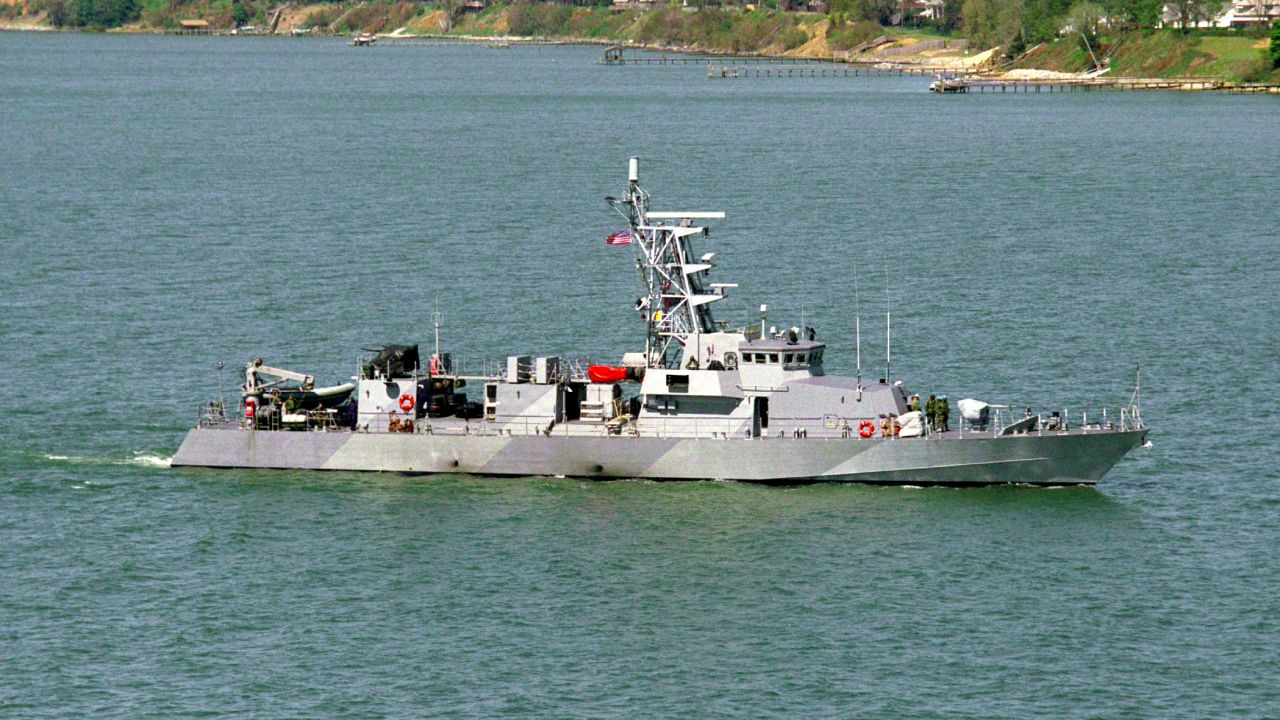 The coastal patrol boat USS Firebolt participated in the rescue of an Iranian seaman in the Persian Gulf.