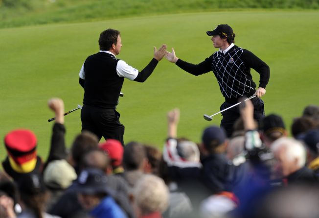 His debut in the Ryder Cup was equally successful as Europe beat the U.S. team at Celtic Manor Resort, Wales in October 2010. His paring with fellow countryman <a href="index.php?page=&url=http%3A%2F%2Fedition.cnn.com%2F2010%2FSPORT%2Fgolf%2F10%2F04%2Fgolf.ryder.cup.europe%2Findex.html">Graeme McDowell </a>was one of the highlights of the match.    