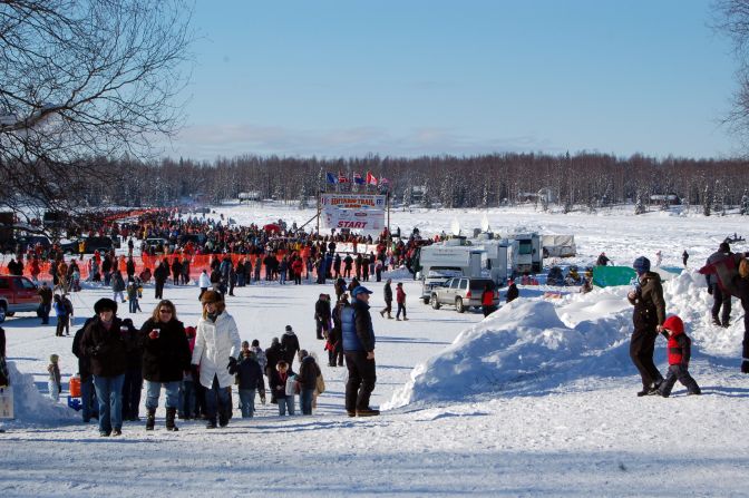 More than 60 teams are now headed north to Nome, Alaska, in hopes of becoming the 2012 Iditarod champion.