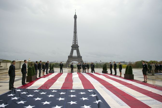 The French feel a strong political kinship with the U.S. because the countries fanned each other's revolutionary flames, says writer Pamela Poole.