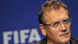 Lost in translation: FIFA general secretary Jerome Valcke has issued an apology to Brazil saying his words have been misrepresented