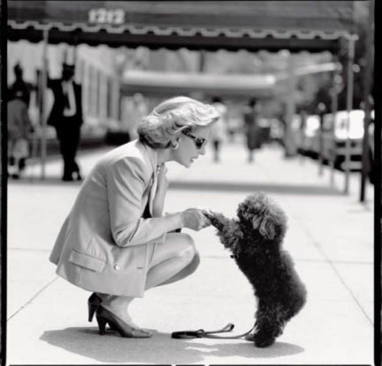 Herrera with her poodle, Alfonso, in 1993. Herrera says, "Style is something so different in everyone ... It's a special touch. Some people have it and some people cannot."