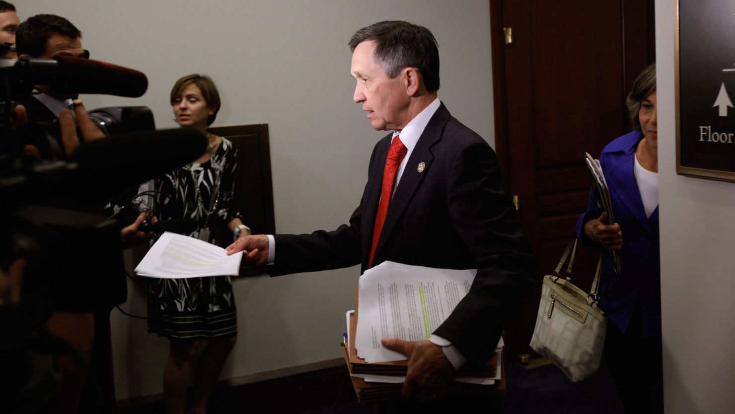 Rep. Dennis Kucinich, D-Ohio, is pictured on Capitol Hill in this file photo.
