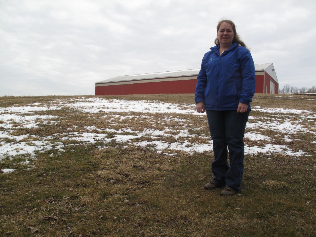Farmers like Judy Whittaker hope to sign leases with gas companies for natural gas drilling operations on their land.