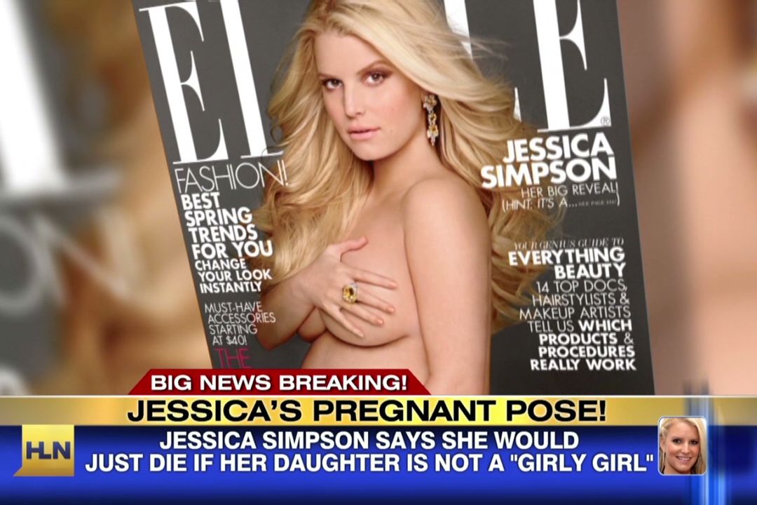 Jessica Simpson's nude pregnant pose | CNN