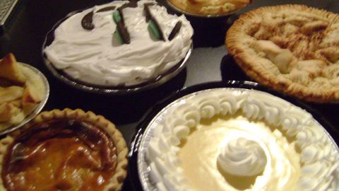 <a href="http://eatocracy.cnn.com/2012/03/14/national-pie-day/">CNN's Eatocracy blog</a> has lots of pie recipes for you to try. Pi Day is also Albert Einstein's birthday.