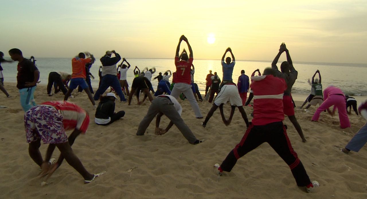 Senegal's biggest wrestling stars can earn up to $200,000 per contest. Many see wrestling a way out of poverty, which might explain the popularity of workouts on the beaches of Dakar.