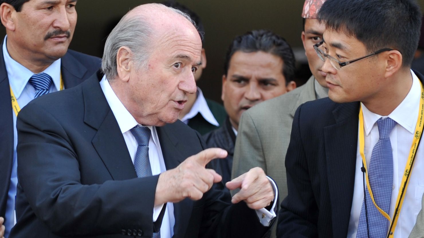 Sepp Blatter has been in Kathmandu this week for the opening ceremony of the AFC Challenge Cup.