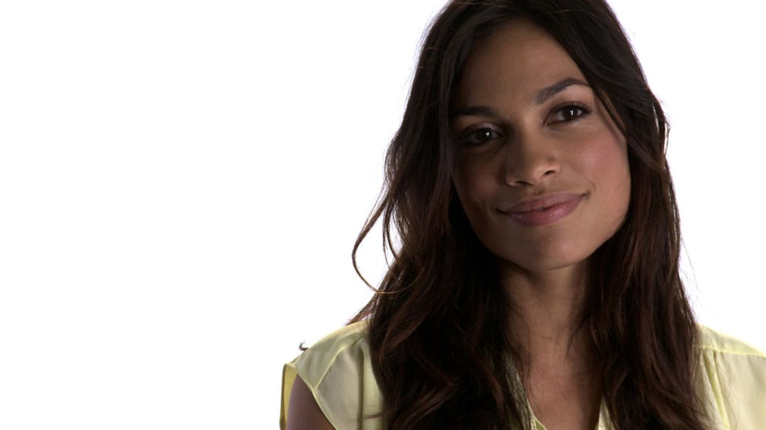 Actor Rosario Dawson appears in the film Miss Representation.