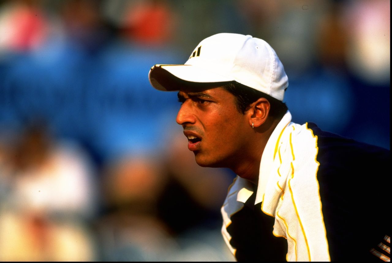 Bhupathi, now 37, turned professional in 1995 and briefly played singles before focusing his attention on doubles.