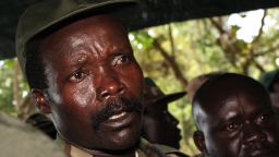 Leader of the Lord's resistance Army (LRA), Joseph Kony, pictured in southern Sudan in 2006.