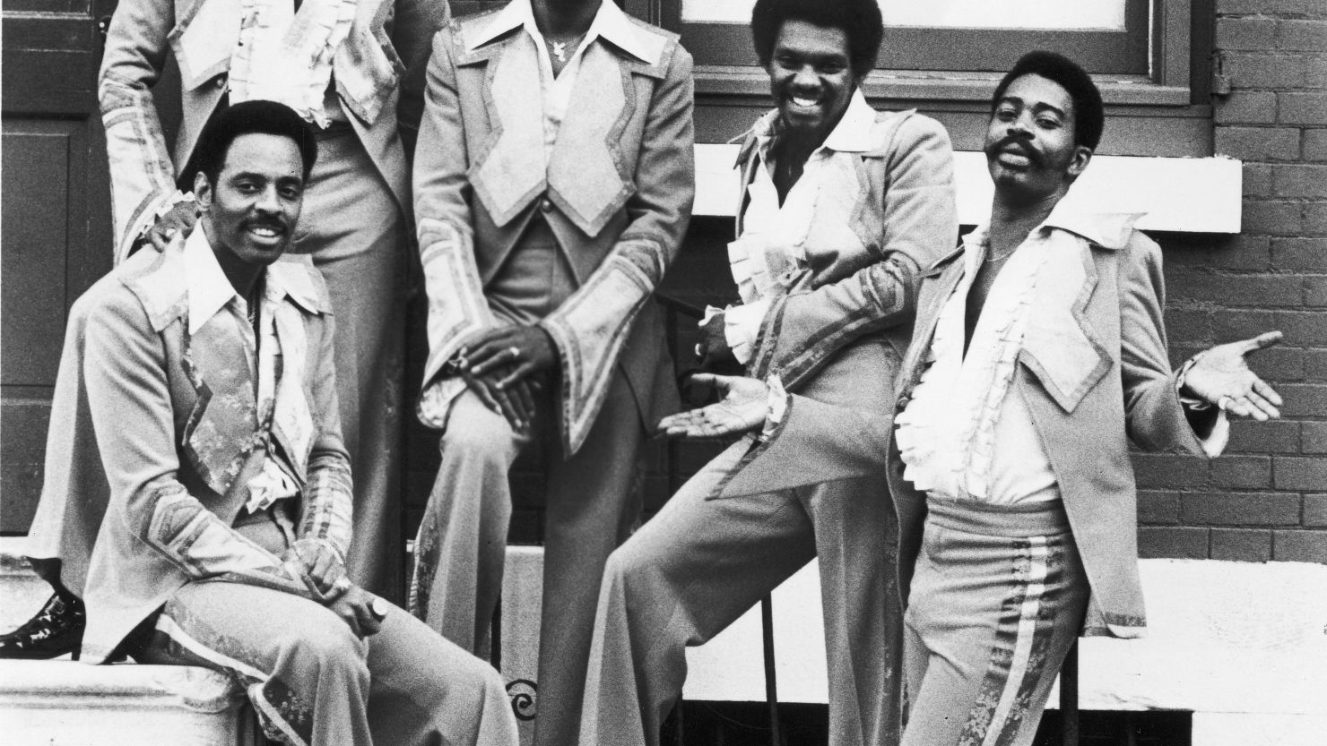 The Trammps in 1973: From left, Earl Young, seated, Harold Wade, Jimmy Ellis, Stanley Wade and Robert Upchurch.