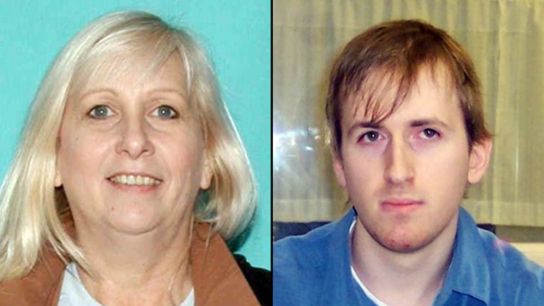 Police said Roberta Dougherty told authorities where they could find her son.