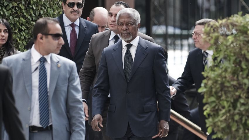 Kofi Annan, United Nations and Arab League special envoy to Syria, will meet with Syrian President Bashar al-Assad to push for an end to the violence.