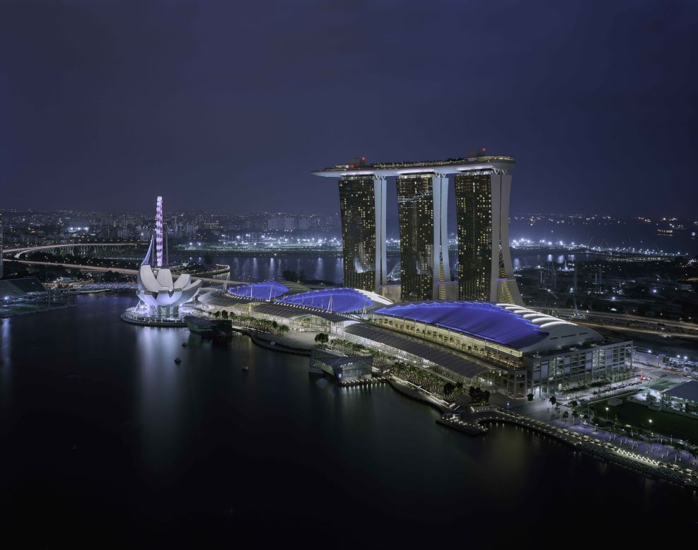 With 2,560 rooms and more than 10,000 staff, the $5.5 billion Marina Bay Sands has become Singapore's most famous landmark since opening in 2010 thanks to the boat-shaped rooftop that connects its three towers and dominates the skyline. Already home to several celebrity chef restaurants, the Beckham brand will be right at home here. 