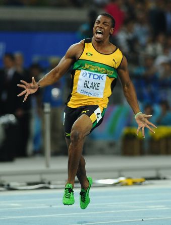 Jamaican sprinter Yohan Blake announced himself as an Olympic contender when he won gold in the 100 meters final at the 2011 World Athletics Championships in South Korea.