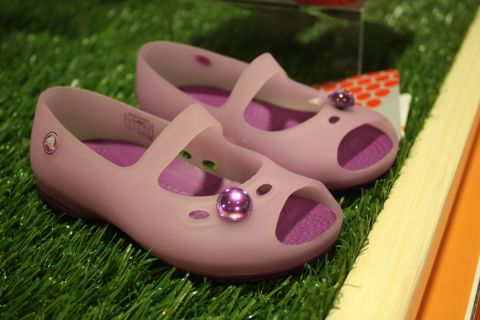 The company also offers a wide variety of kids' shoes, not just the kids' clogs that were popular with parents and helped made Crocs a household name in the United States.