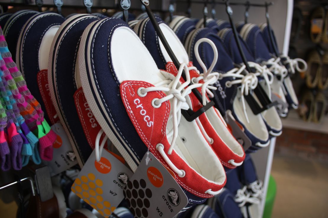 The company is even creating boat shoes (pictured here), sneakers and winter boots.