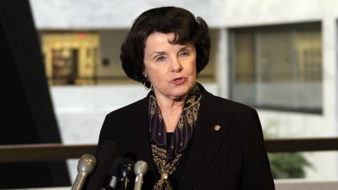 Democratic Sen. Dianne Feinstein of California made an appeal to support an expanded Violence Against Women Act.