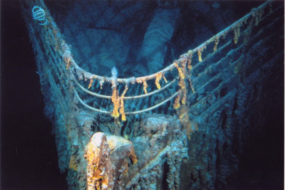 Trips to the Titanic (pictured) can cost as much as $60,000, says Captain Alfred McClaren U.S. Navy (ret) Ph.D. who has led numerous trips to the sunken wreck.