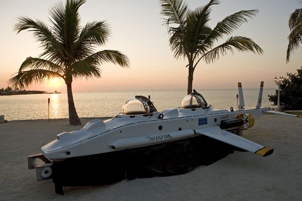 High-tech submersibles such as the Super Aviator could be the future of deep sea ocean tourism.