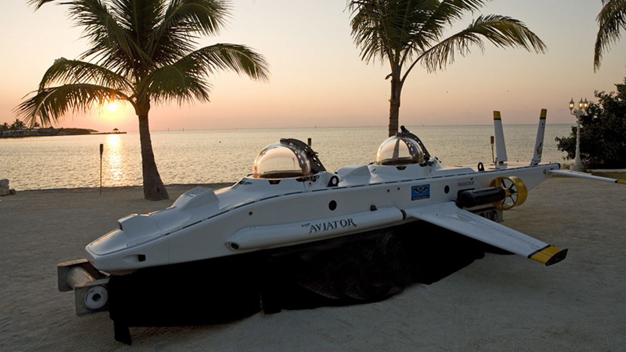High-tech submersibles such as the Super Aviator could be the future of deep sea ocean tourism.