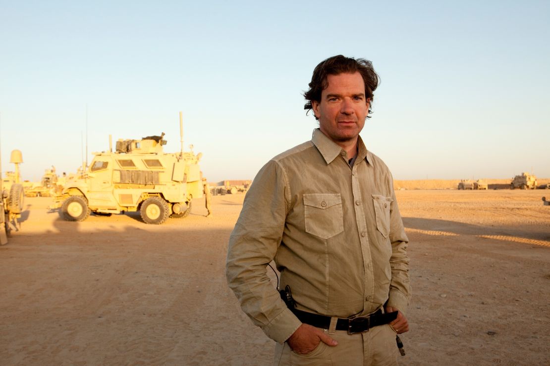 Peter Bergen on location in Afghanistan.