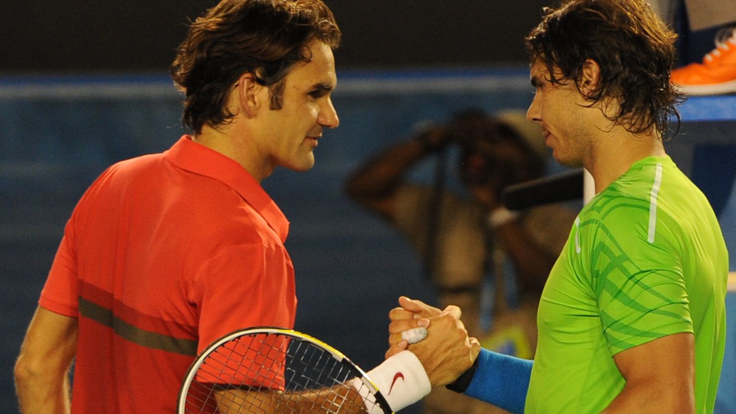 Rafael Nadal beat Roger Federer in their most recent encounter, the semifinals of the Australian Open in January.