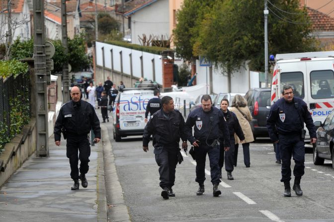 Merah was in a Toulouse court February 24 for causing an accident with injuries and driving without a license and was sentenced to a month in jail, his lawyer, Christian Etelin said.