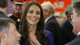 Catherine, Duchess of Cambridge helps to open The Treehouse Children's Hospice on March 19, 2012 in Ipswich.