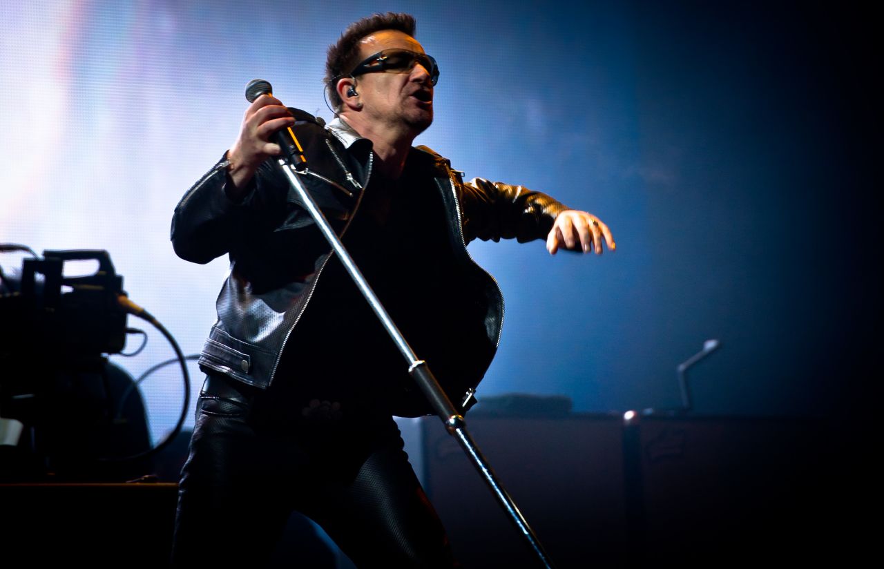 Bono, the Irish singer of multi-million selling group U2, is also involved in the cause.