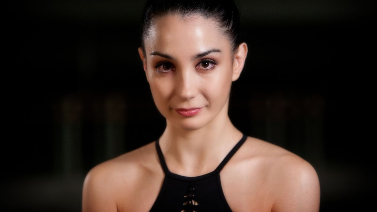 Tamara Rojo pictured backstage before a performance of "Life is a Dream"
